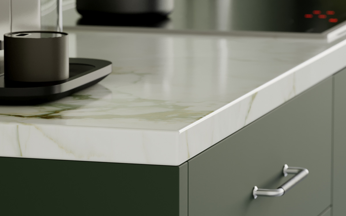 Countertop and drawer